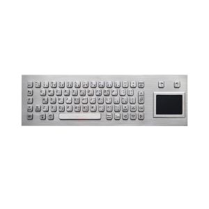  IP65 Dynamic Washable Industrial Keyboard With Ruggedized Touchpad Manufactures