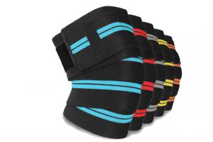 Unisex Sports Protective Gear Safety Knee Pads Gym Weight Lifting Knee Wrap Bandage Manufactures