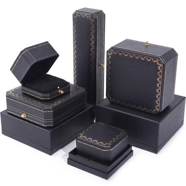 Luxury Bracelet Necklace Paper Jewelry Box , Custom Cardboard Jewelry Boxes