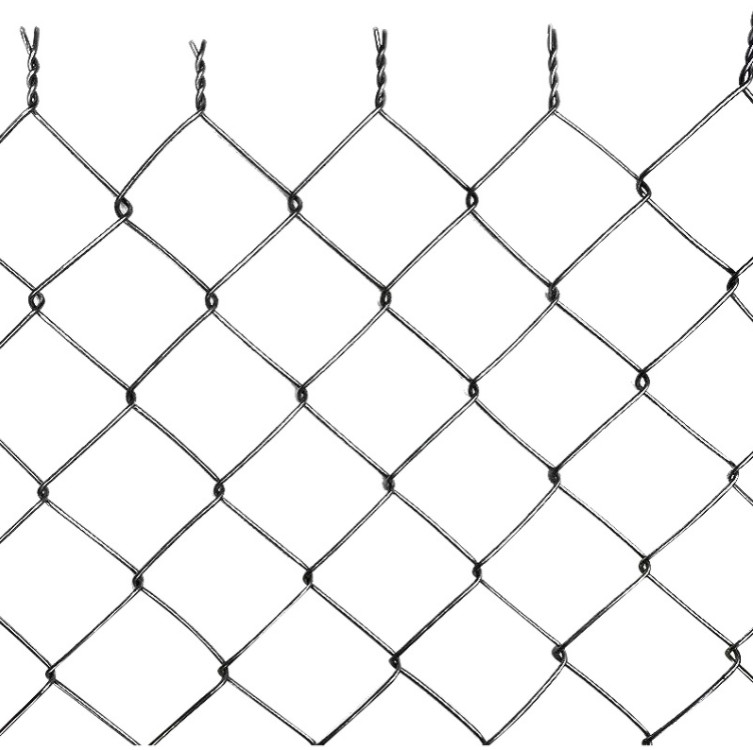 6 Ft X 50 Ft 4.8mm Galvanized Chain Link Fence Diamond Hole