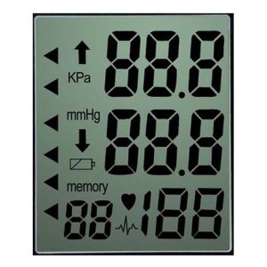 Customized Monochrome Seven Segment LCD Display TN HTN STN