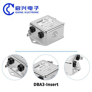 DBA3 Insert EMI Filter 220V 1A 3A 6A Single Phase Universal Series Power Filter