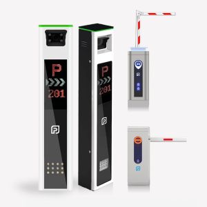 LPR Camera Parking Controller ANPR Access Control Systems With P3 LED Display