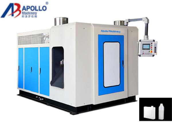Clamping Force 80KN HDPE Molding Machine , 4L New Bottle Extrusion Blow Molding
