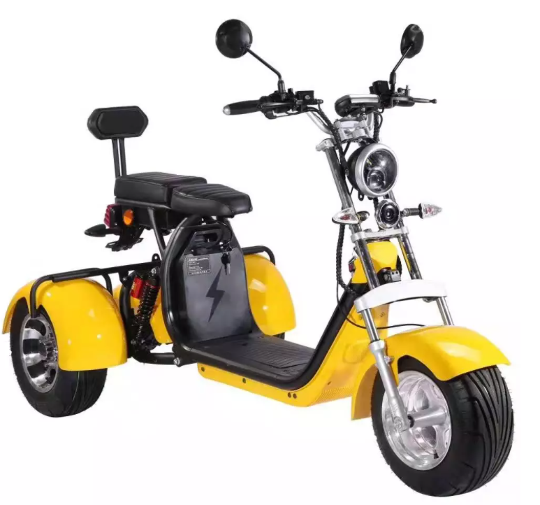 All Terrain 3 Wheel Electric Scooter 2 Seater 3000W EEC COC