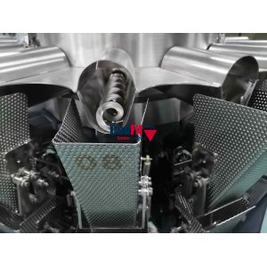 Shredded Fried Chicken Multihead Weighing Machine Fresh Food Filling Machine