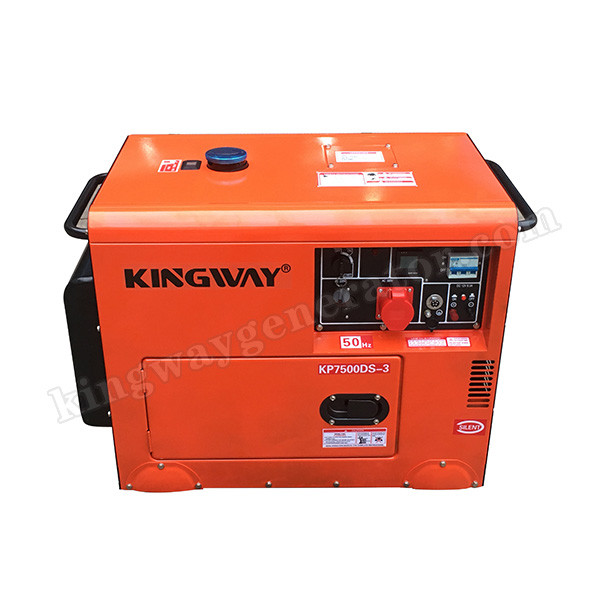 Open Style 5KW Air Cooled Portable Generator Emergency Use With 25L Fuel Tank