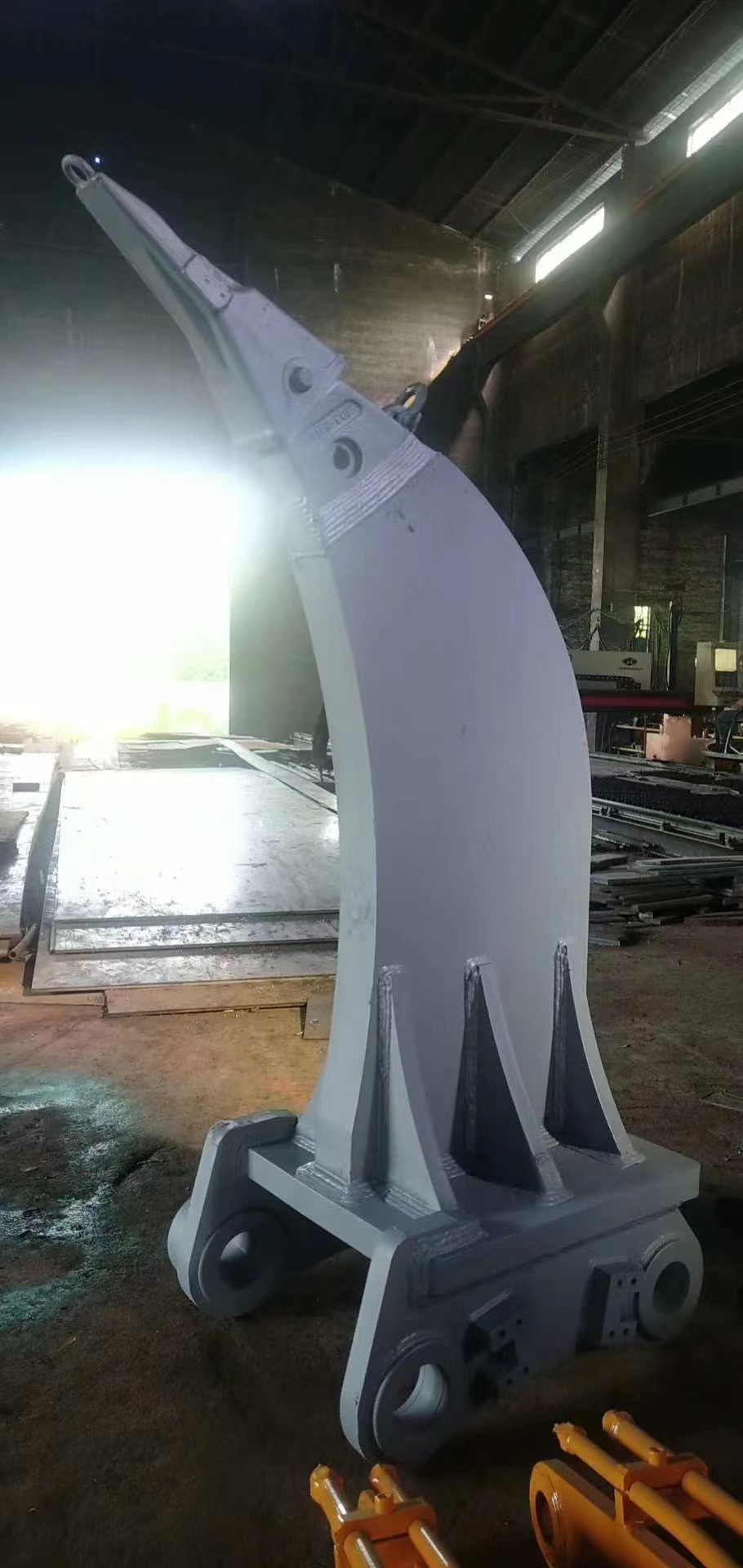 Antiwear Sturdy Excavator Stump Ripper , Doosan Bucket Ripper Attachment