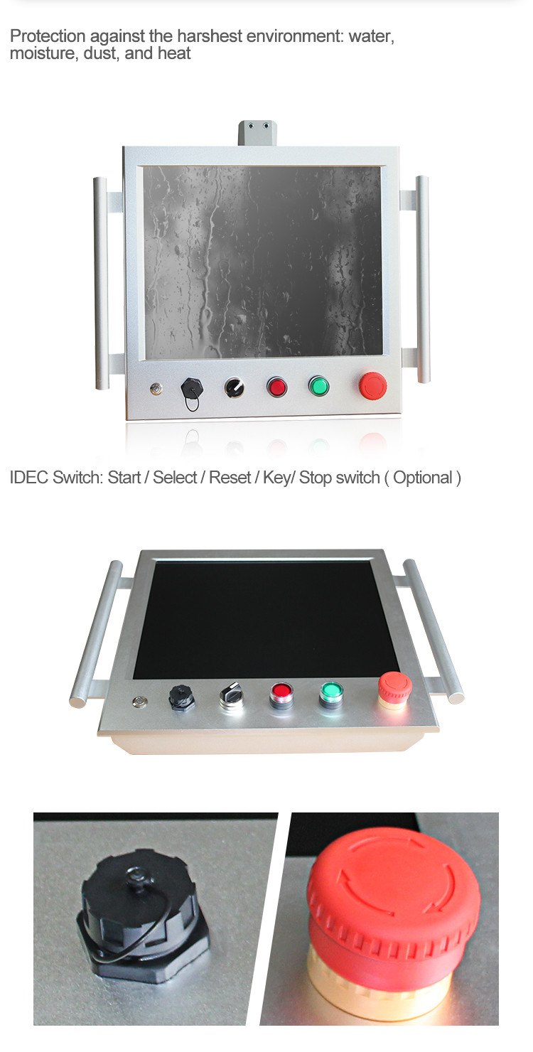 RAFI FS22 17 Panel Pc , DC 9V- 36V Fanless Panel Pc Touch Screen