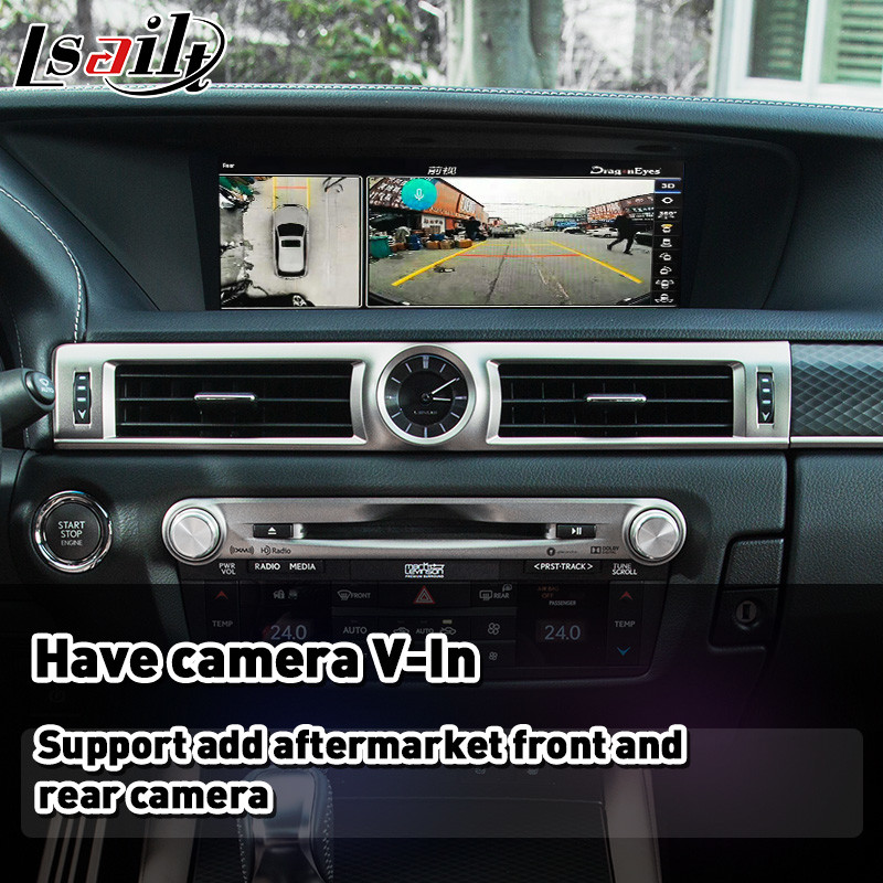 Android Auto & Carplay Interface for Lexus GS 350 200t 300h 450h AWD F Sport 2016-2020