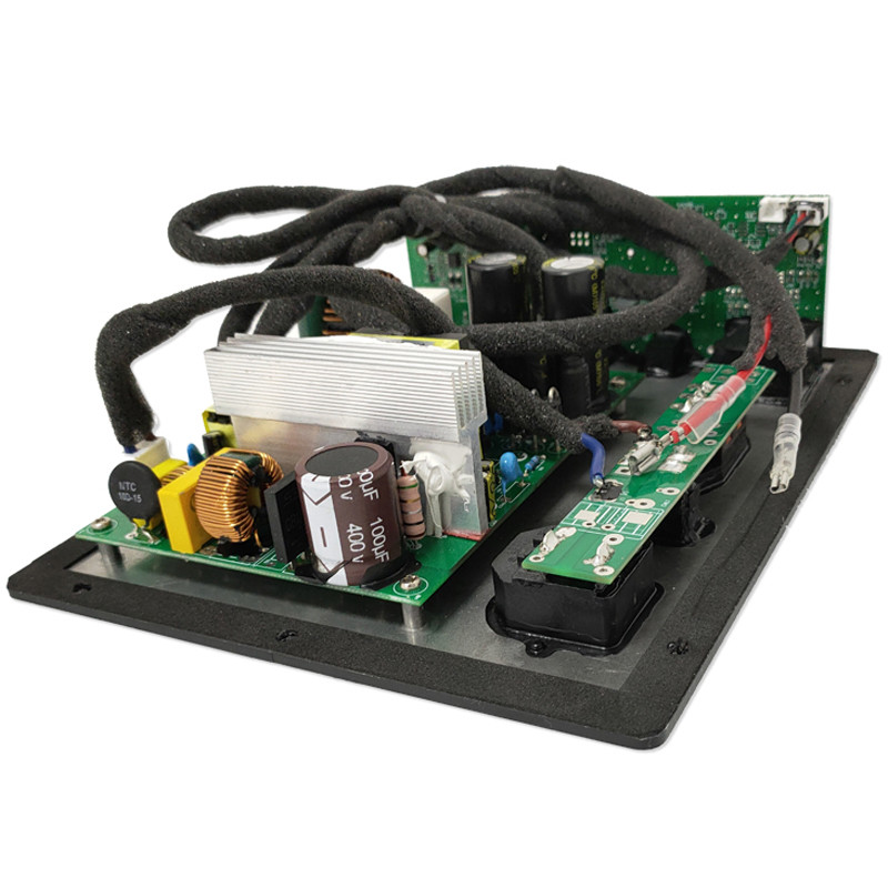 500 Watts RMS Class D Plate Amplifier For Subwoofer Enclosures with Frequency Selection