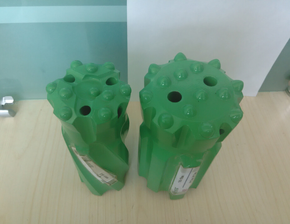 4" T45 / T38 Retrac Button Drill Bit , Drop Center Rock Drilling Tools