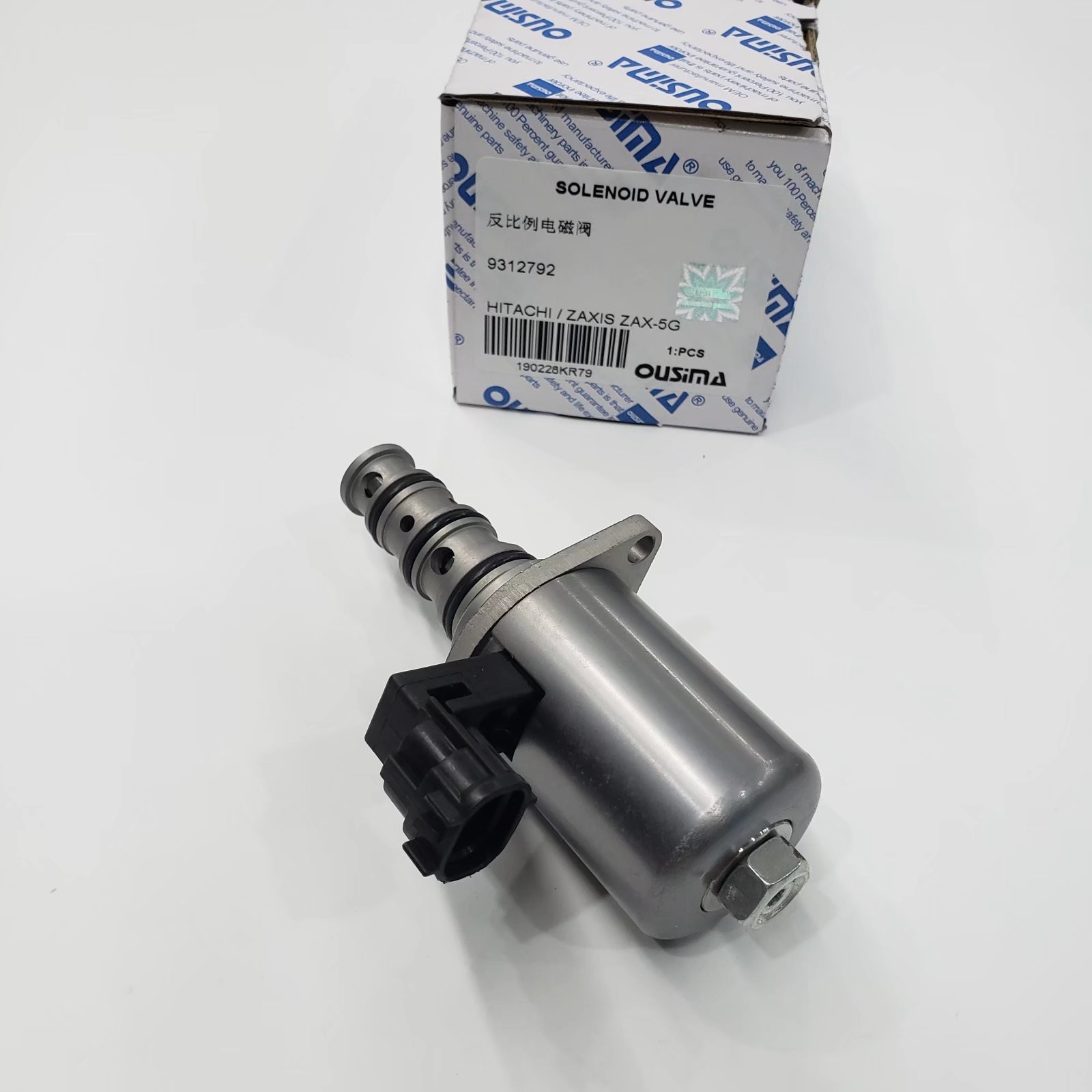 9312792 Hitachi Solenoid Valve Standard For ZAXIS ZAX-5G Excavator