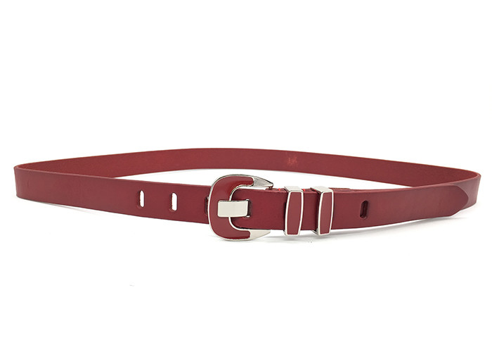 Customized Cowhide 2.5cm Lady Genuine Leather Belt