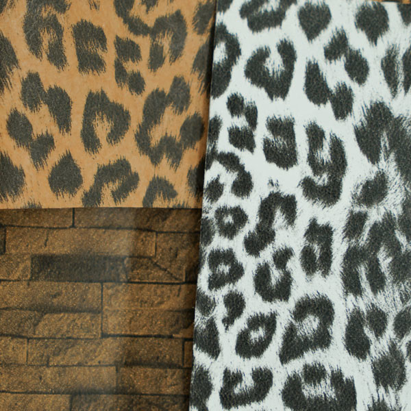 75gsm Leopard Print Tyvek Fabric Recycled Custom Pattern Printed