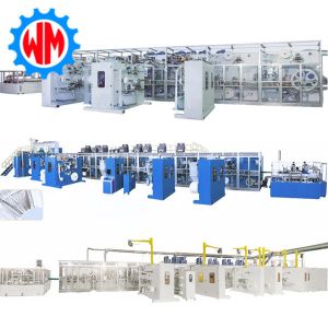  Fluff Pulp Adult Diaper Machine PLC Control Factory Manufacturing Manufactures