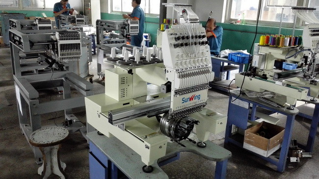1 Phase 60Hz Single Head Embroidery Machine With Dahao System ISO9001