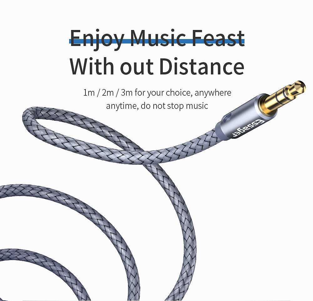 3.5MM Male To Female Audio Cables Extended 1M 2M 3M 5M for Telephone Speaker