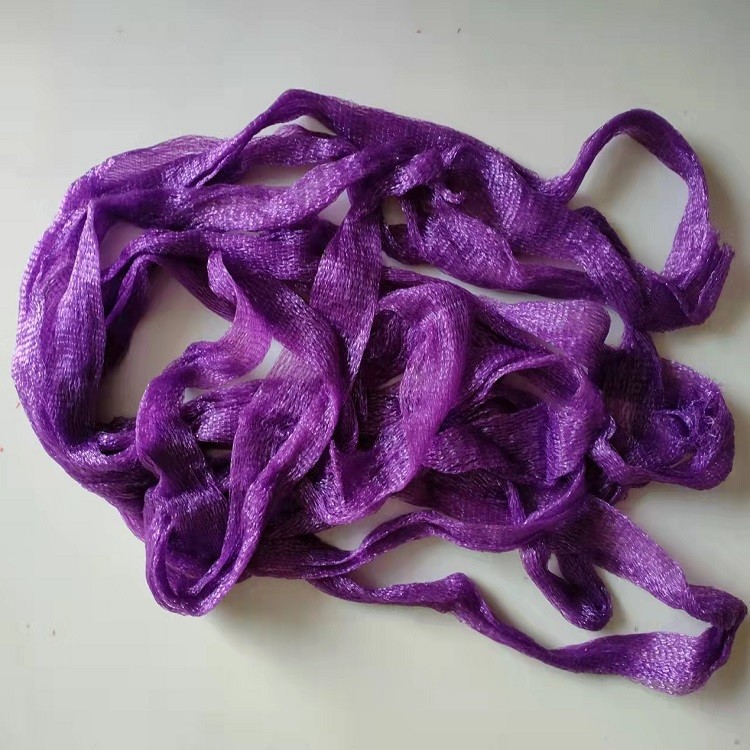 Vegetable Storage Knitted Tubular Net Bags LDPE Plastic Mesh packaging