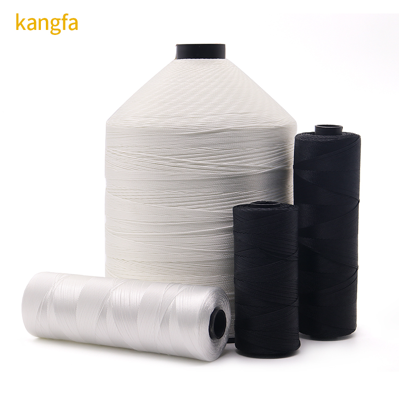 Spun Yarn Type 100% Nylon Fishing Net Thread Made of 210D/12PLY 210D/18PLY Polyester