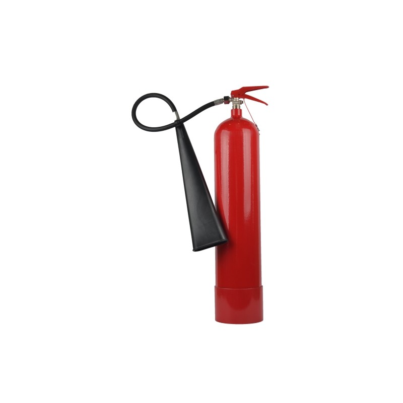 Carbon Steel CO2 Fire Extinguisher 250 Bar Test Pressure 6kg Carbon Dioxide Fire Extinguisher