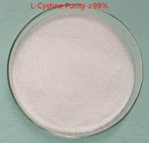 China C6H12N2O4S2 API Active Pharmaceutical Ingredient L-Cystine White Crystals Or Crystalline Powder on sale