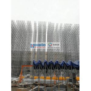 Customized Capacity Clad Rack Warehouse Rack Self Supporting Structure