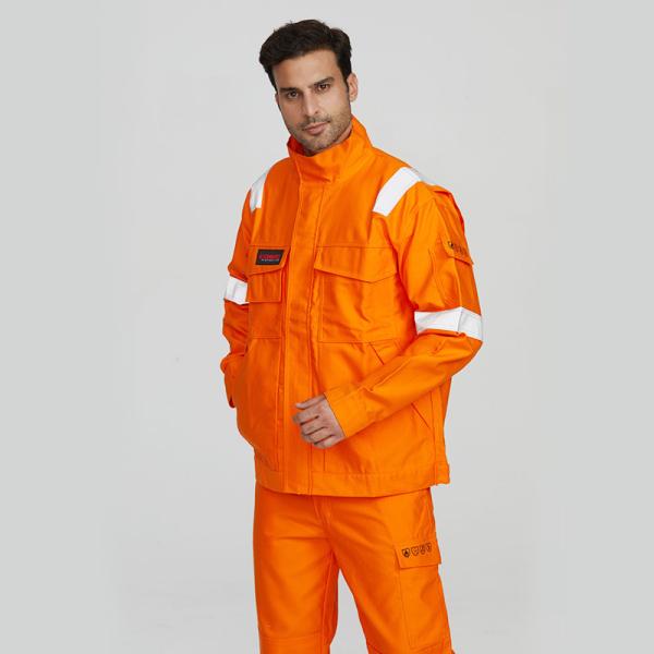 Custom Workwear Pure Cotton Coveralls Safety Uniforms Flame-Resistant Anti