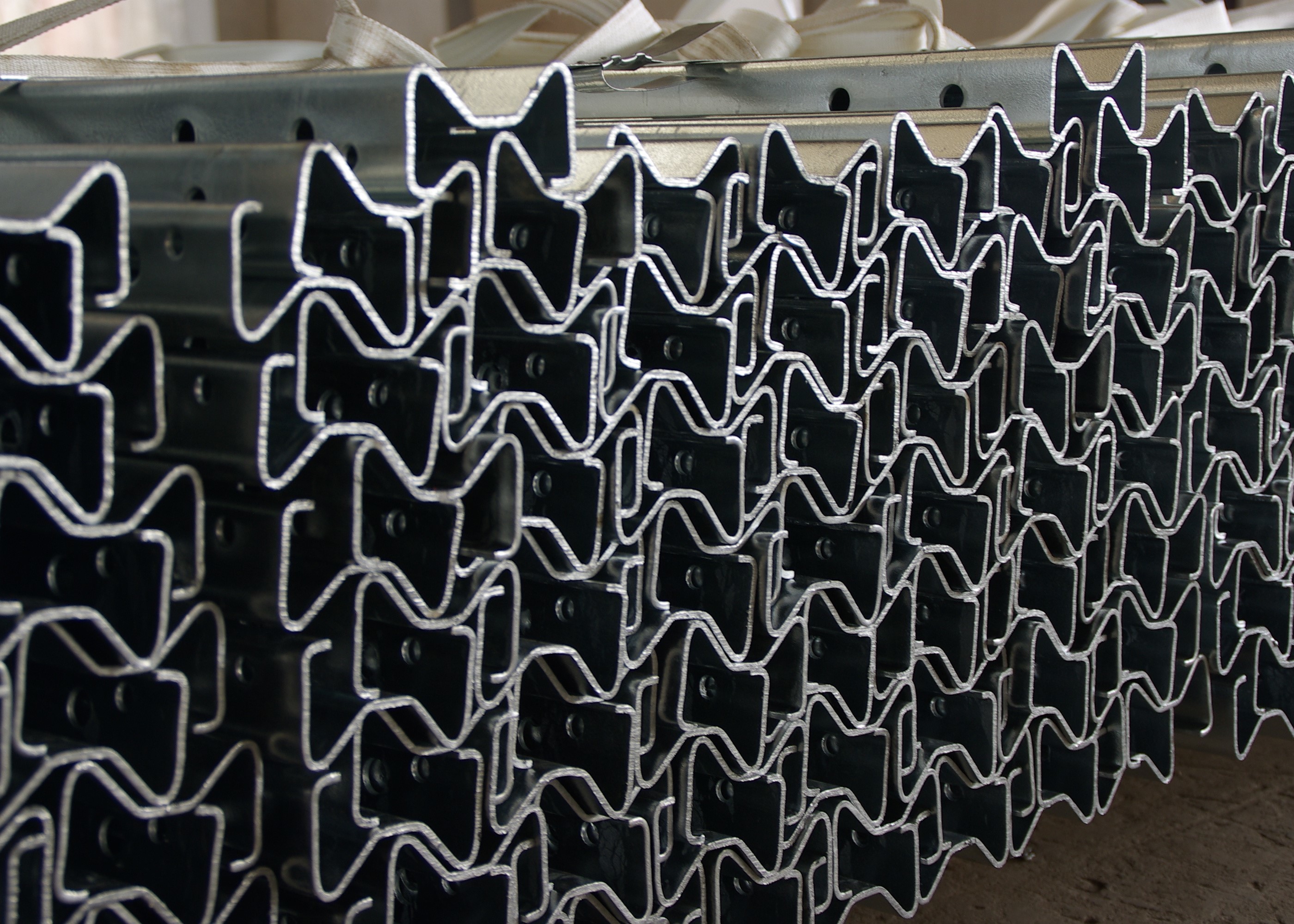 100*55*1900mm Cold Rolled Steel Profiles , Galvanized Sigma Profile CE Standards