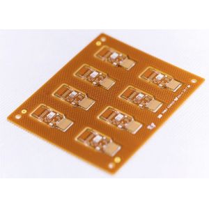 Customized Flexible LCD Display FPC PCB 0.2mm 2 Layer PI Material Flexible Board