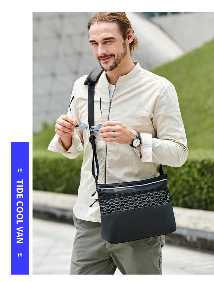 Anti Shock Business Briefcase Satchel Crossbody Mens Messenger Bag 35*8*27cm