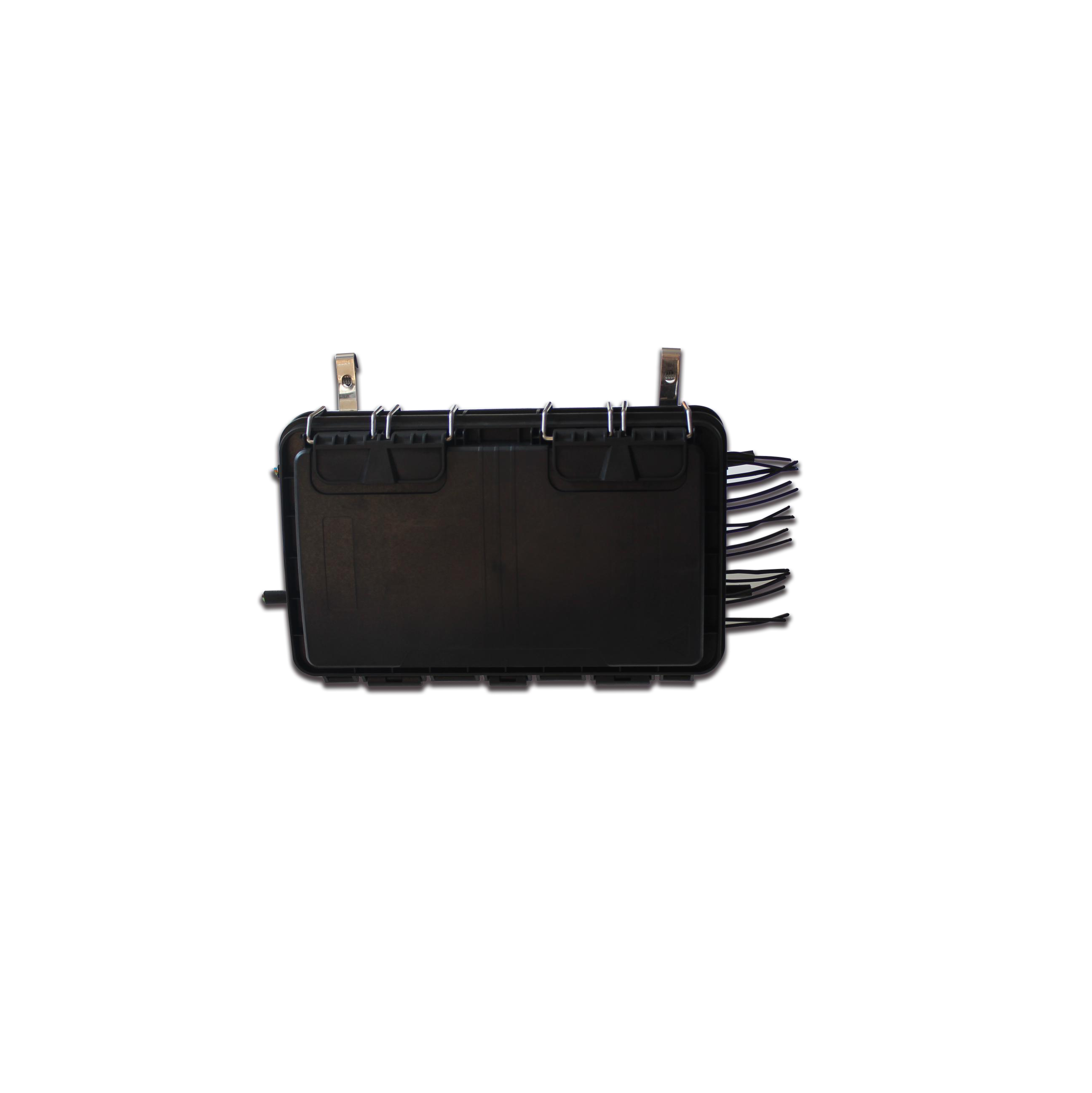 Waterproof Fiber Optic Splice Closure Connection Box 1x8 LGX Splitter