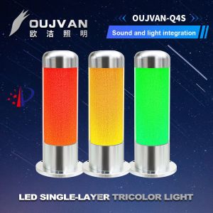 Cnc Machine Tool Beacon LED Tower Light Three Color PMMA 70000 Lifespan