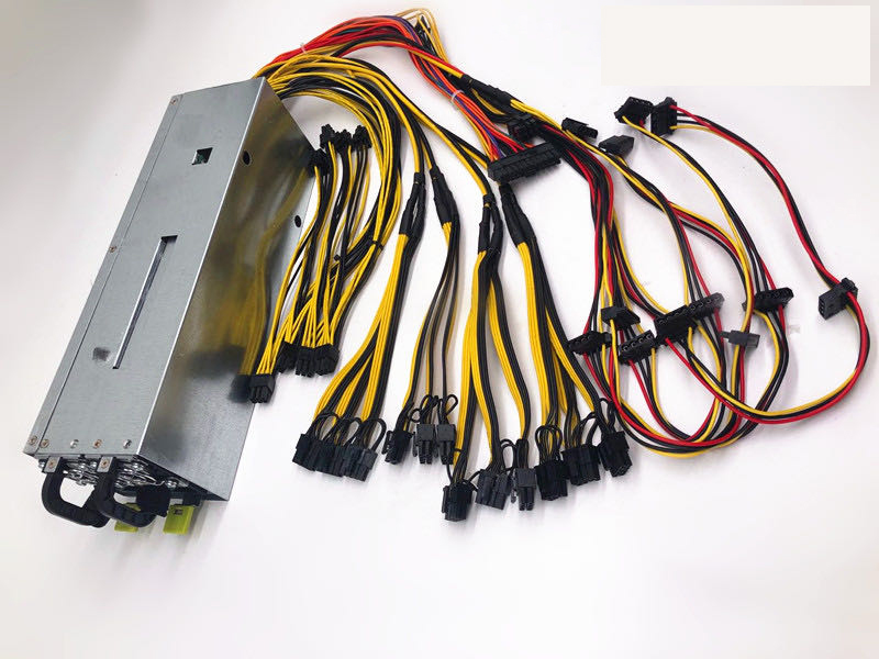 Wholesale High-quality 2400w Power Supply High Efficiency GPU 110v 220v power supplier 1200w