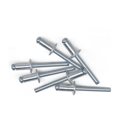 Binding Head DIN 7337 Pop Blind Rivets With Large Flange Rivet Aluminum Blind Pop Rivets