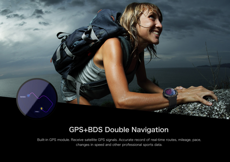 Android GPS 4G Talking Waterproof Sport Smart Watch