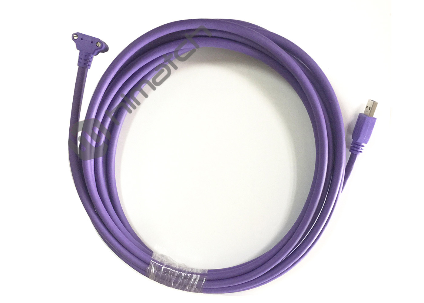 Universal USB 3.0 Vision Cable 3M A/M Up angled Screwed Micro B For USB 3.0 Camera