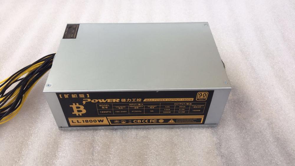 New Model Hotselling Switching Power Supply 1800w A6 S7 S9 Case PC Power Supply 501W - 600W Stock ROHS FCC Ce