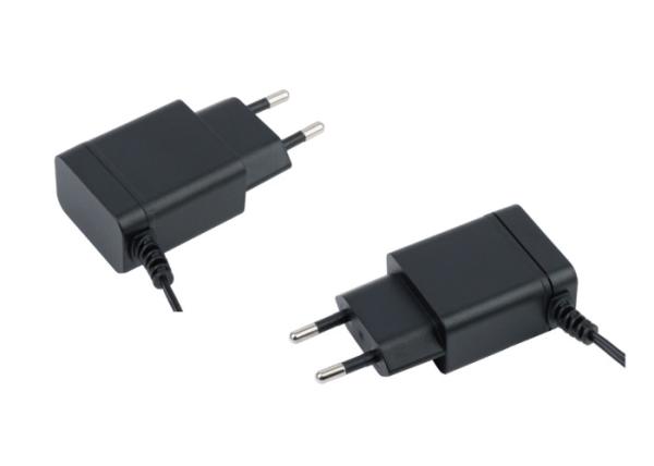 Huoniu Universal Wall Mount Power Adapter Compact Black ABS Charger 12V 1.5m