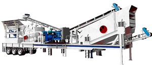 Low Noise Mobile Crushing Plant For Hard Material / Stone Making
