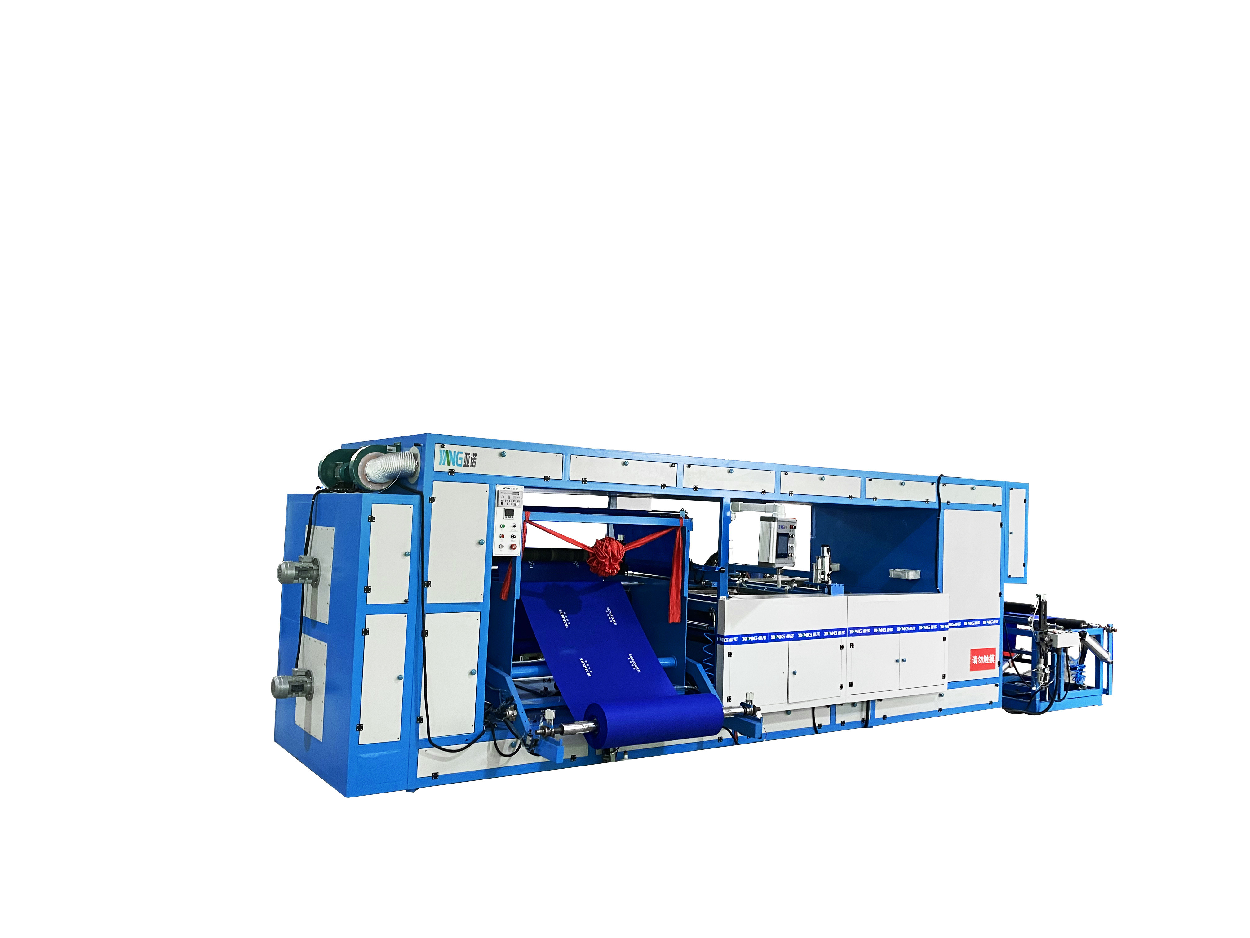 Automatic Monochrome Cylinder Screen Printing Machine 20KW 380V 50HZ