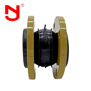 Effective Hypalon Single Sphere Rubber Expansion Joint With Brass End Fittings