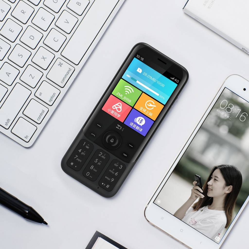 Xiao Mi Mobile Phone ZMI Z1 4G Network Wifi Multi-user Hotspot Sharing 5000mAh Power Bank Feature Phone Router