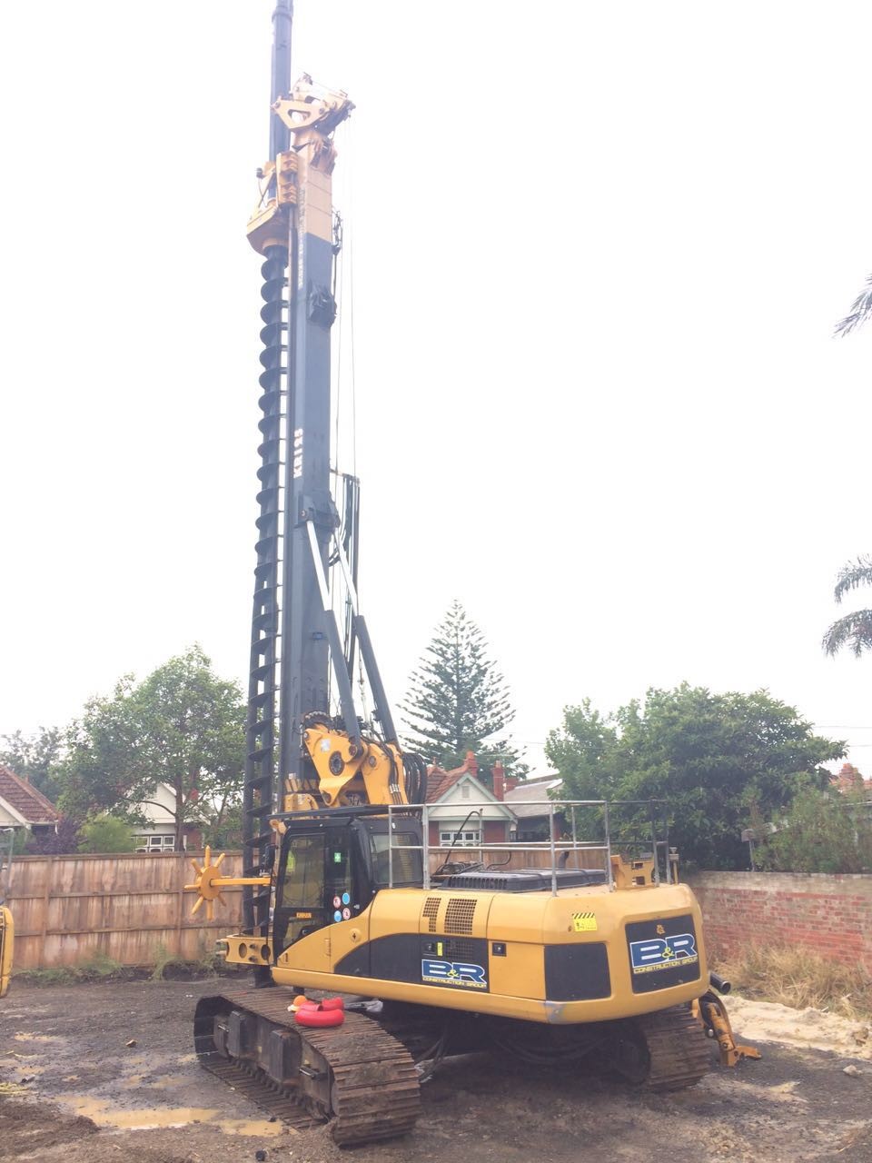  Bored Pile Construction Pile Driving Crane , 220 Kn.M Torque Bored Pile Drilling Machine Max. diameter 800 Manufactures