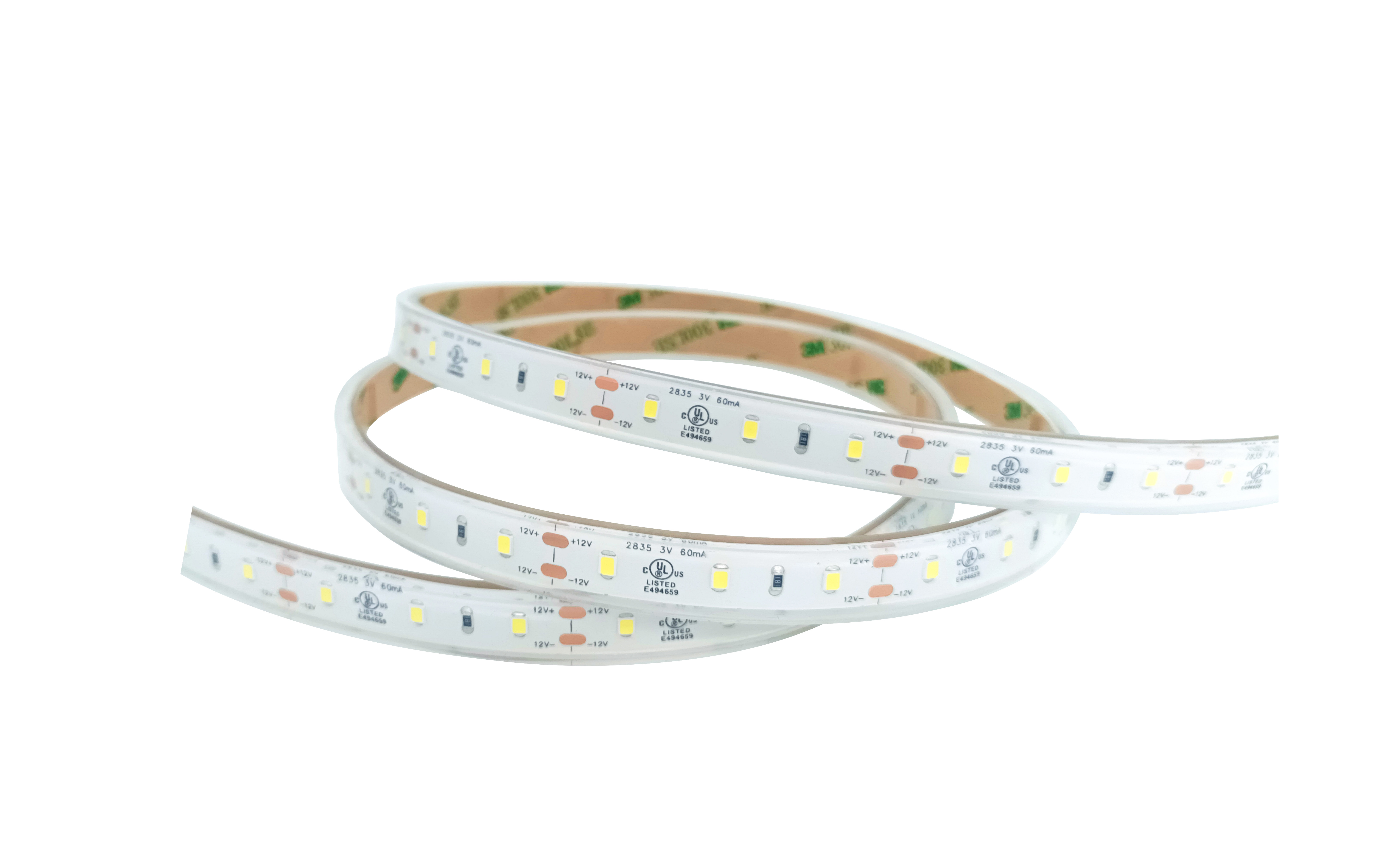 Outdoor Low Voltage SMD 2835 LED Strip Waterproof IP67 Sleeve