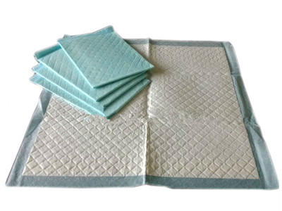 Incontinence Underpads Disposable Bed Pads / Protectors With Dry Surface