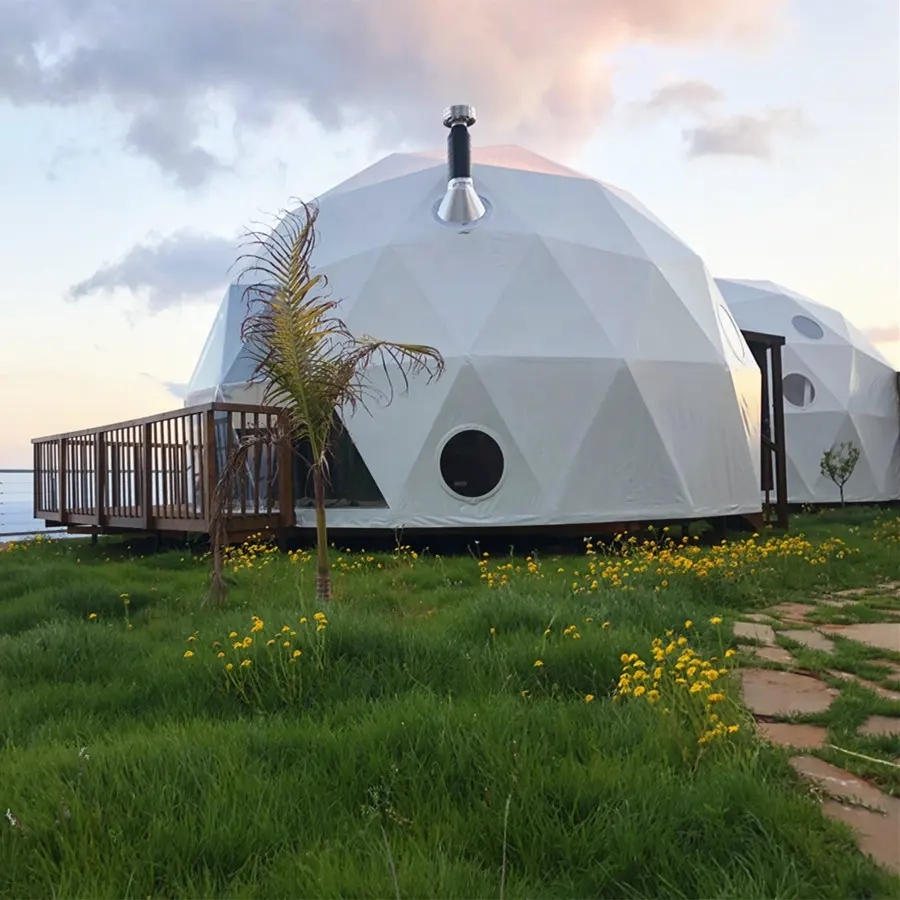 Size 10m Inflatable Dome Tent Blow Up Igloo Tent Glamping Luxury Design