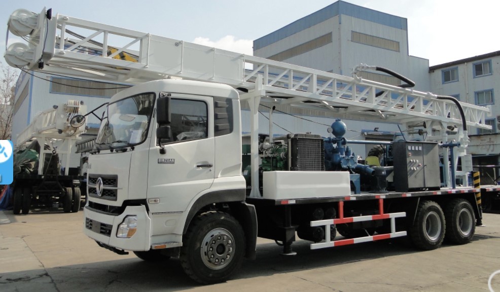 400m Drill Rig Machines Mounted On Dongfeng 6×4 Truck Chassis