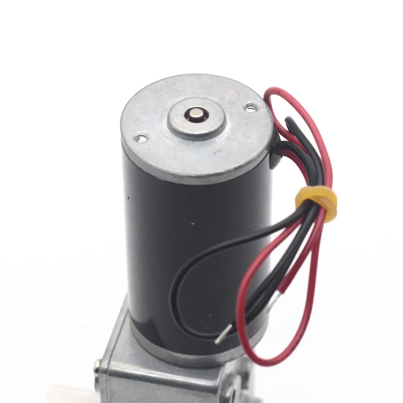 ASLONG A5840-31ZY WORM GEAR REDUCTION MOTOR FOR HIGH TORQUE ROBOTS 12/24V 10-470RPM 58MM WITH 31ZY SELF-LOCKING REDUCTIO
