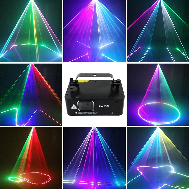 500mw Disco Laser Light Indoor Work Light IP33 Dj Laser Light Projector